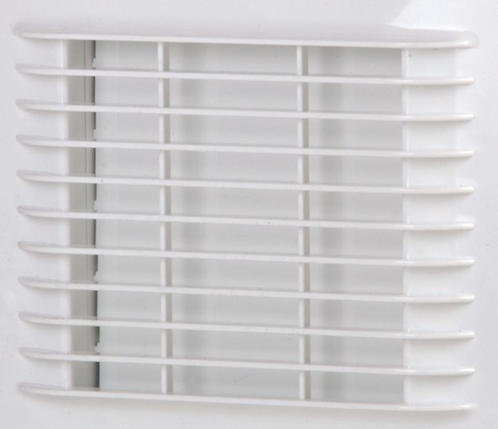 EXTRACTOR DE AIRE PARA BAÑO CON TEMPORIZADOR Y PERSIANA FRONTAL EDM-100 CR-1