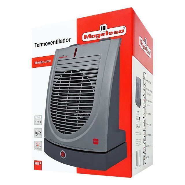 Termoventilador Magefesa Liron 1290 Gris-1