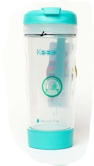 VASO TE KEEP celeste-0