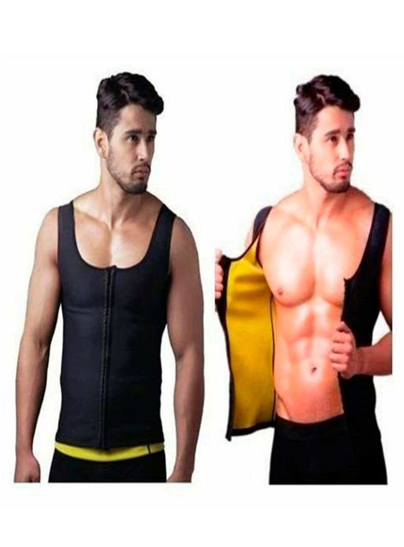 Polera reductora con cierre sin mangas XL-1