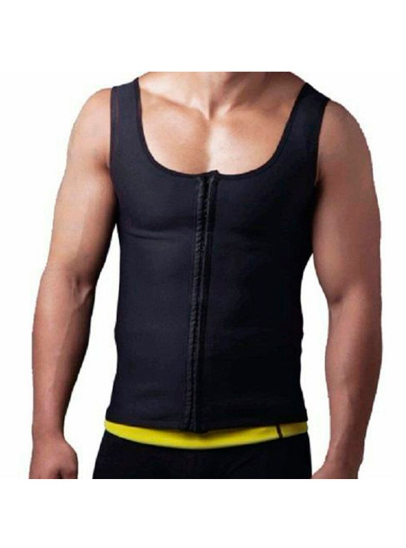 Polera reductora con cierre sin mangas XL-0