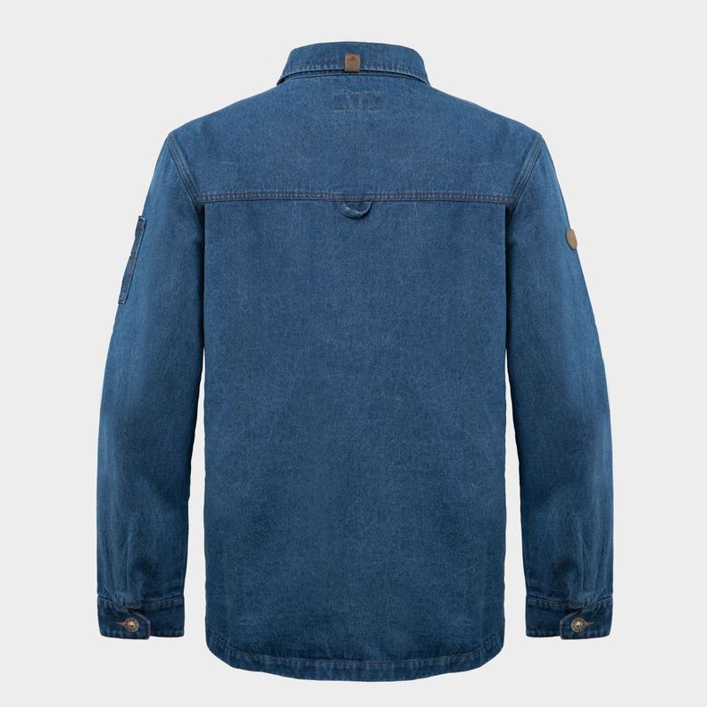 Chaqueta Jeans Harbut LightBlue Hombre Gnomo-4