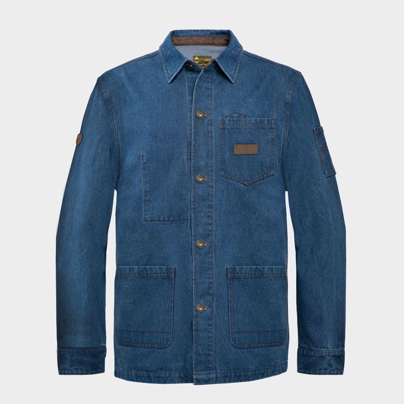 Chaqueta Jeans Harbut LightBlue Hombre Gnomo-3