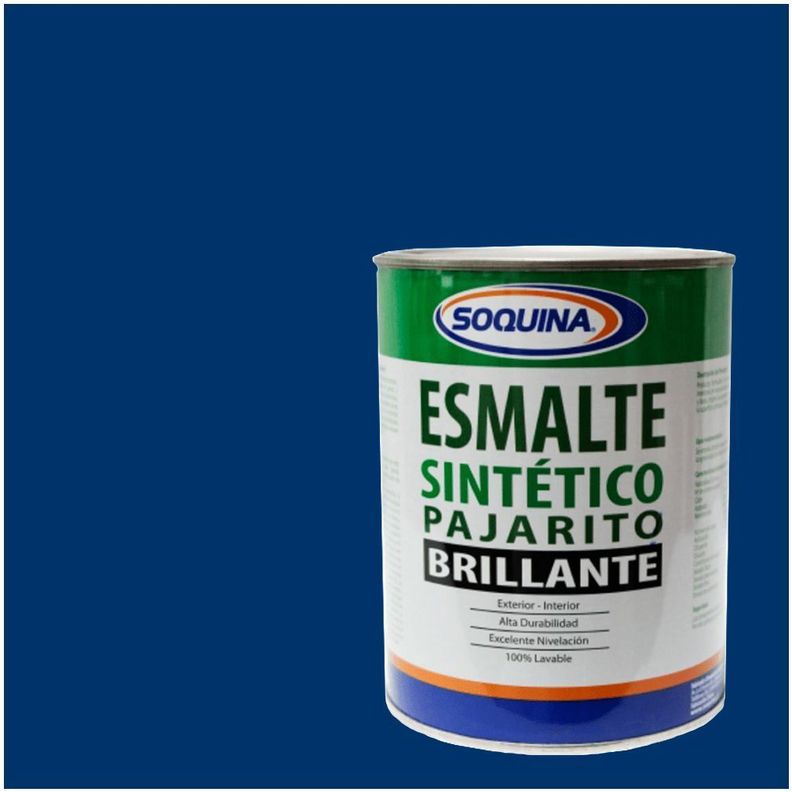 Esmalte Sintetico Pajarito Azul Pacifico 1/4 Gl-1
