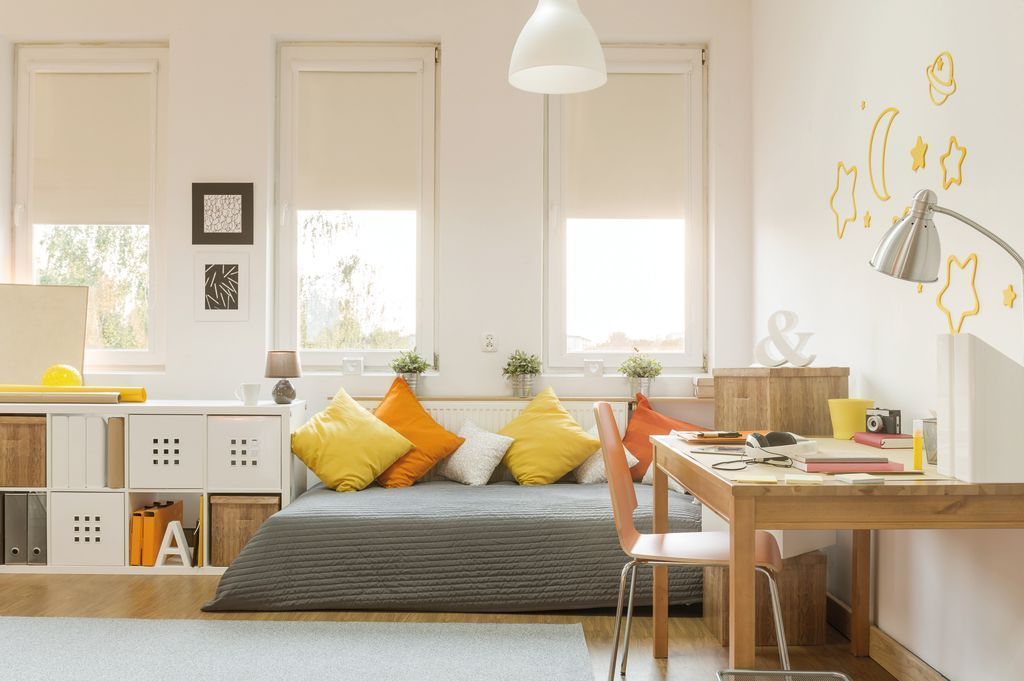 Cortina Roller Blackout 125x240 cm Gris-4