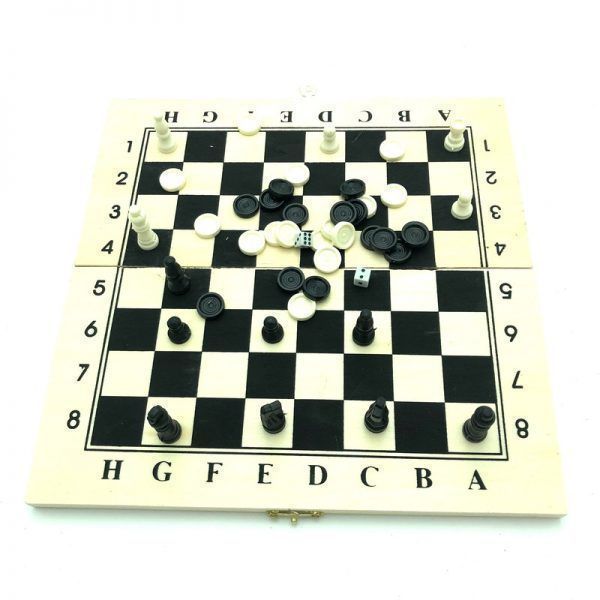 Juego de Ajedrez Madera-0