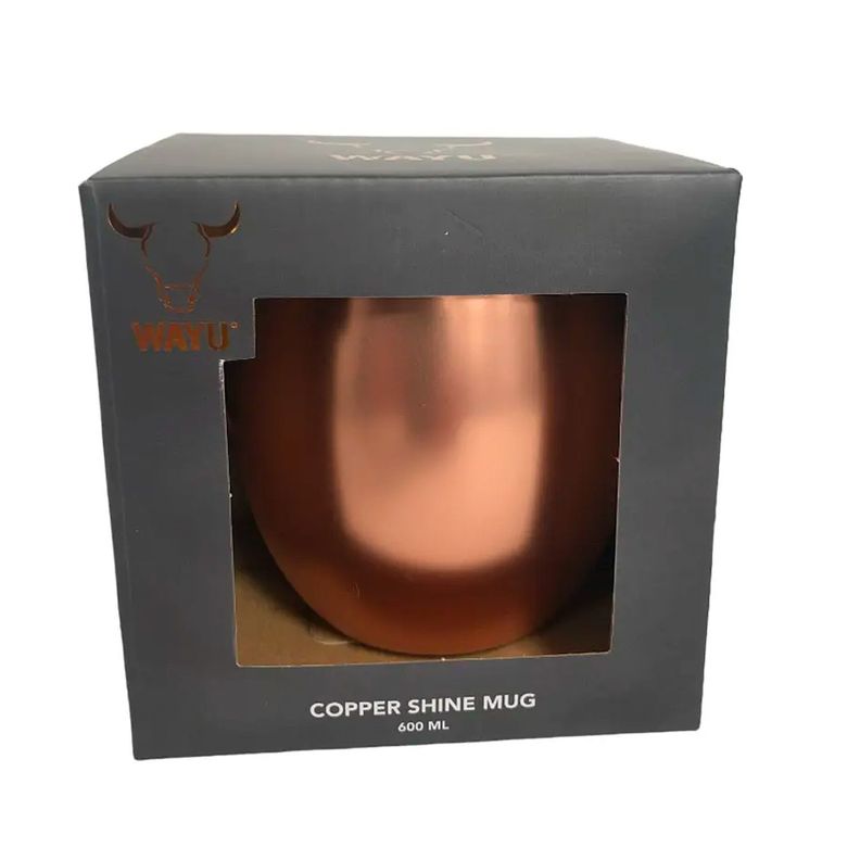Mug de Cobre Shine Para Cóctel 600 ml - Wayu-3