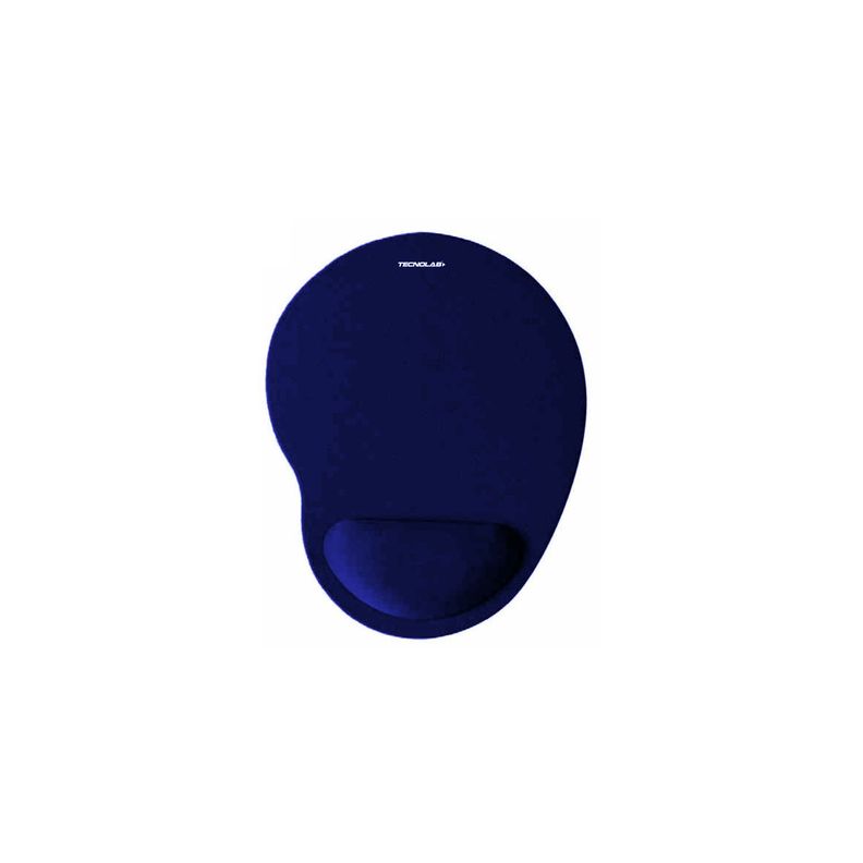 Mouse Pad Con Apoya Muneca De Gel Azul - PuntoStore