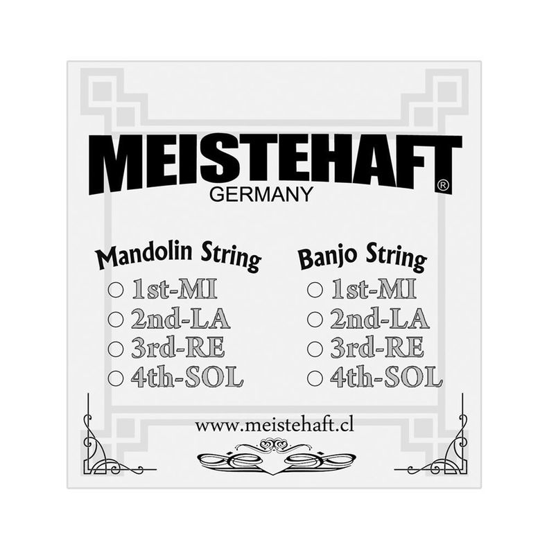 CUERDA INDIVIDUAL BANJO 2DA. MEISTEHAFT-0