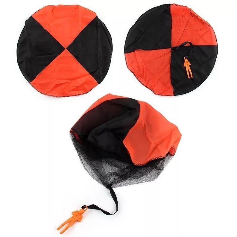 Juego de mini soldado paracaidista, Juego didáctico entretenido.  -1