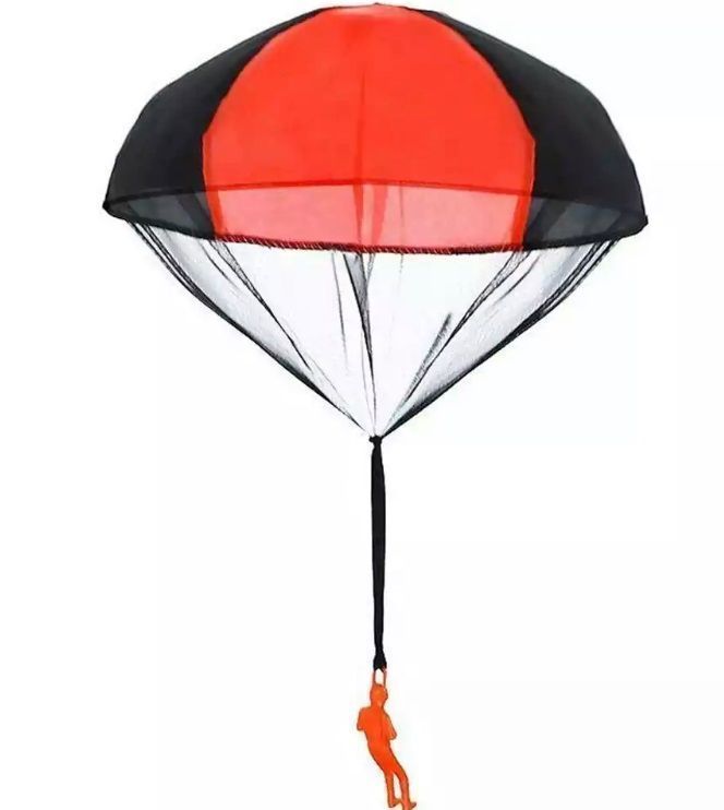 Juego de mini soldado paracaidista, Juego didáctico entretenido.  -0