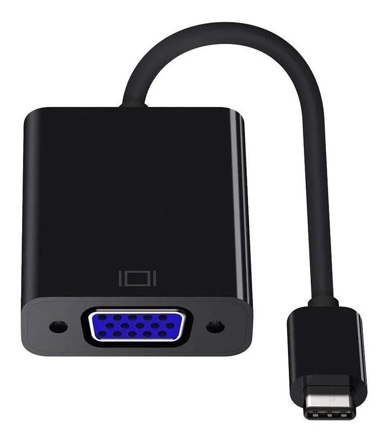 Adaptador Conversor Usb 3.1 Tipo C A Vga Macbook Notebook-0