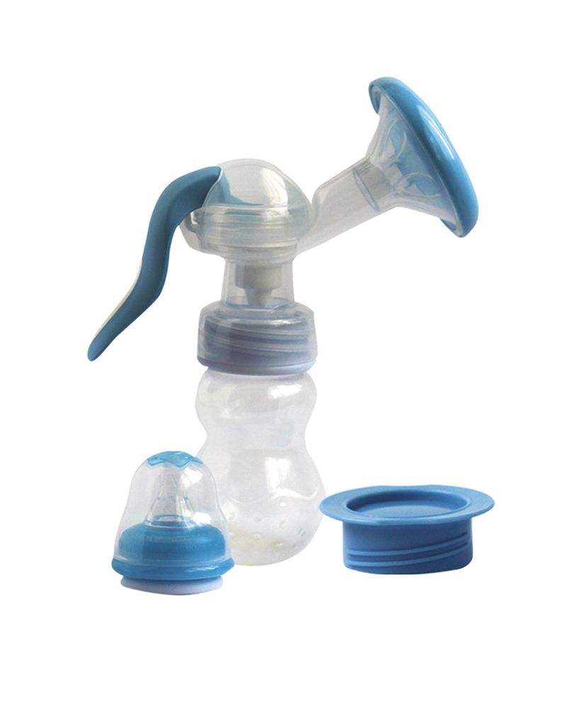 Saca Leche Premium Manual Azul Pumucki-0