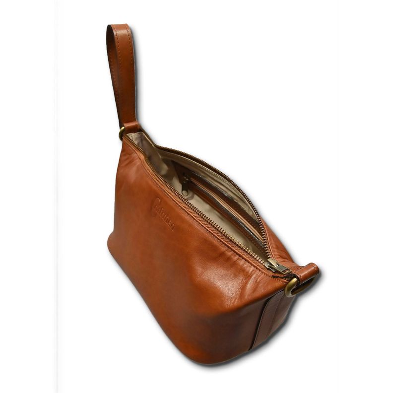 Neceser de cuero Dundee Brandy Craftmen-2