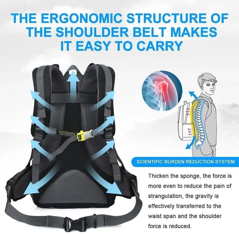 Mochila Outdoor Camping Trekking 60 Litros-2