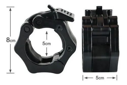 SEGUROS BARRA OLIMPICA LOCKJAW GRIP COLLARINES HALTEROFILIA-NEGRO-3