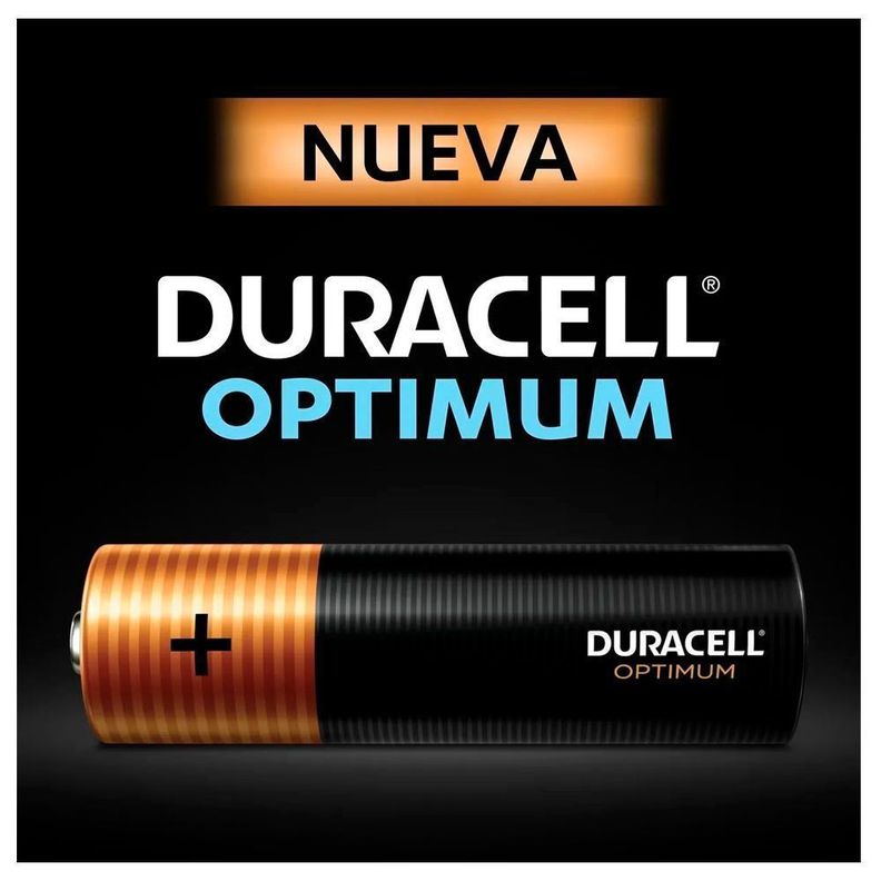 Pila Alcalina Duracell Optimum Blíster AaX6-2