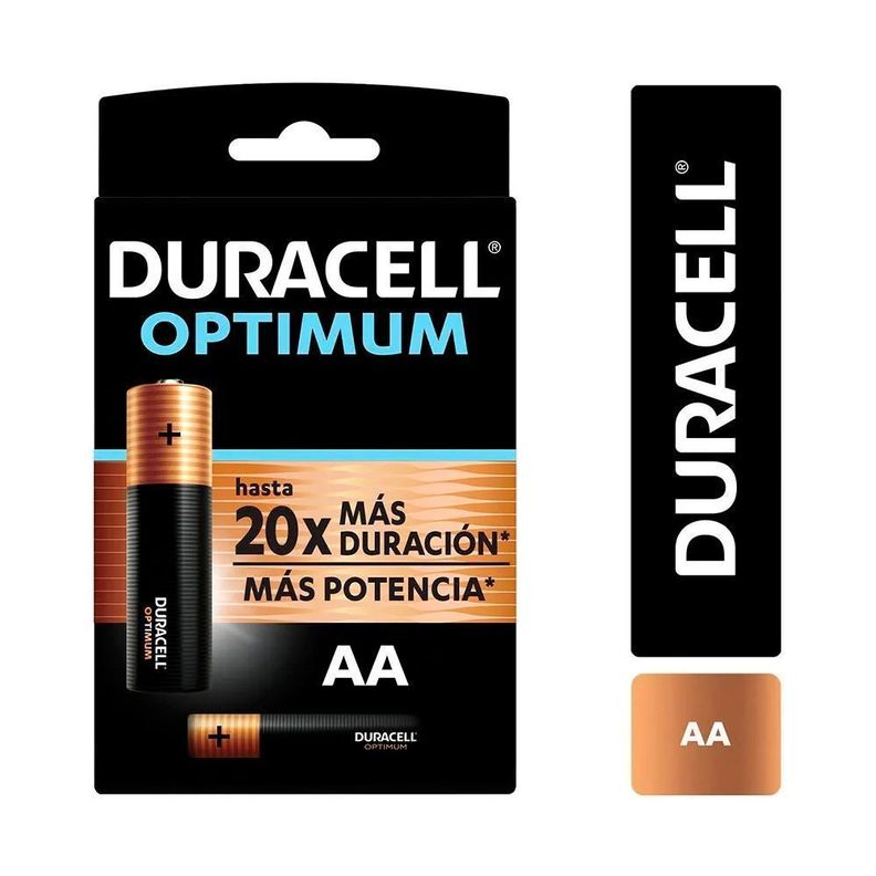 Pila Alcalina Duracell Optimum Blíster AaX6-0