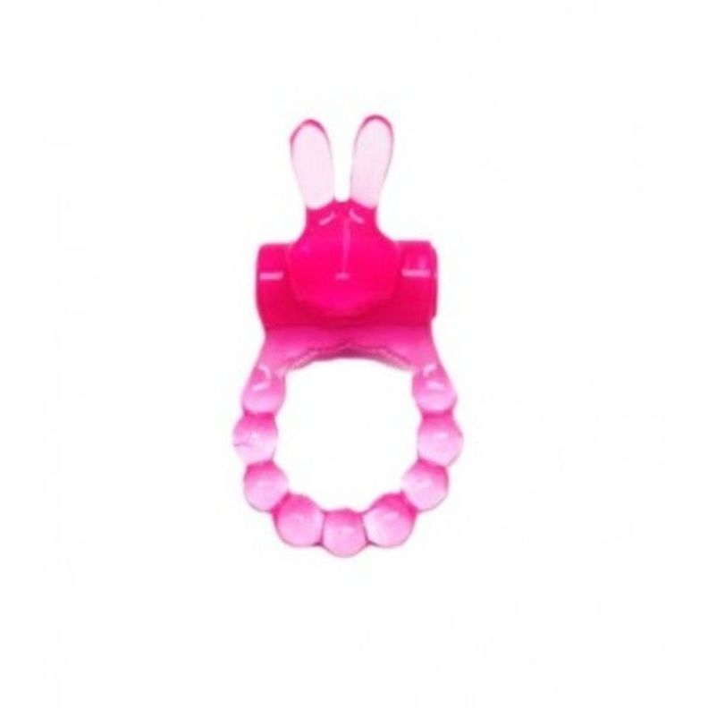 Anillo Vibrador Conejo Rosado-2