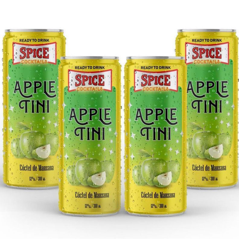 Pack Spice Appletini 4 unidades lata-0