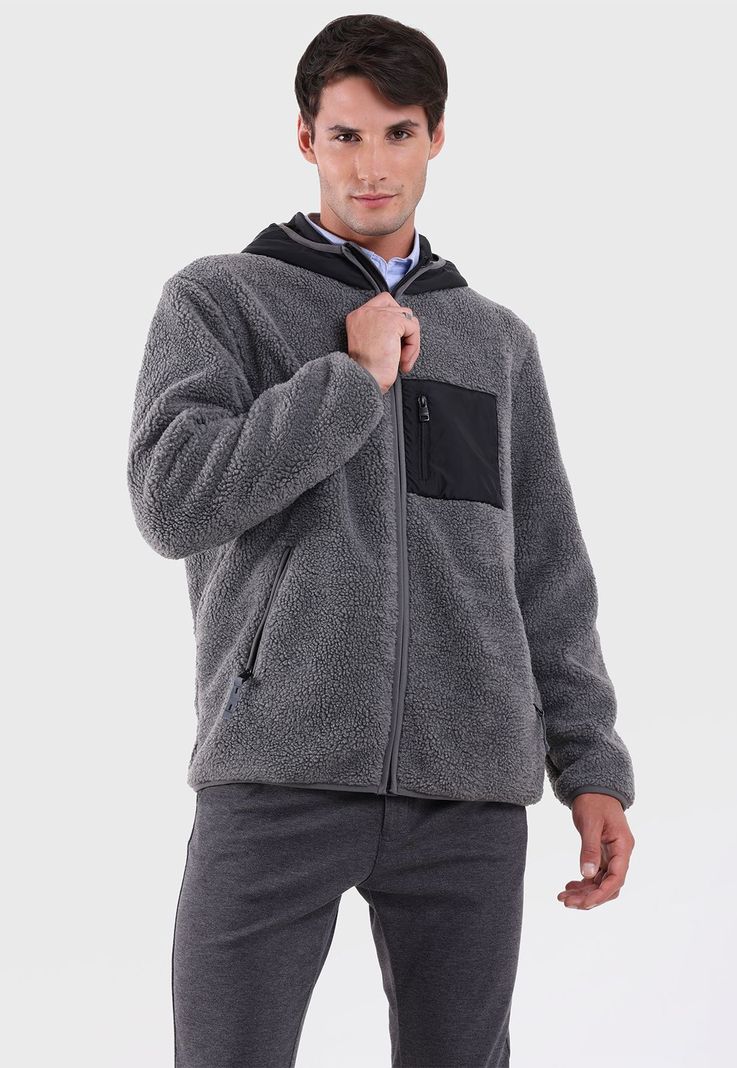 Polerón Sherpa Con Capucha Arrow-0