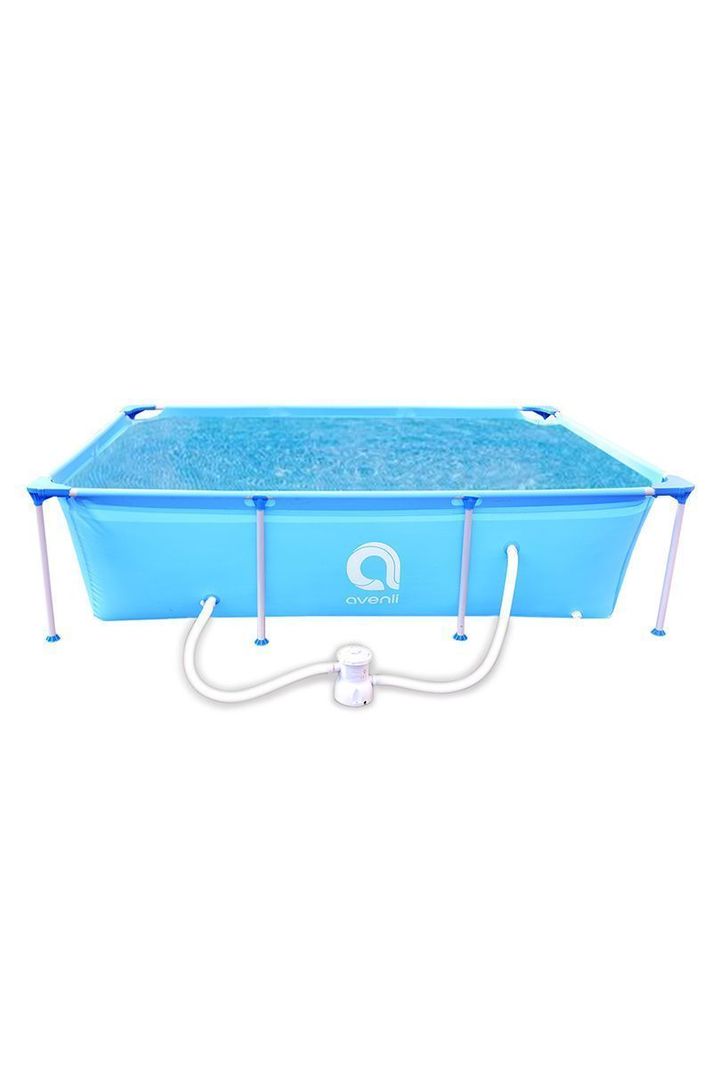 Piscina con Filtro 2612L 66x179x258 cm Celeste-0