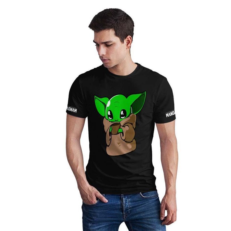 Polera Juvenil Grogu Baby Yoda The Mandalorian D7-0