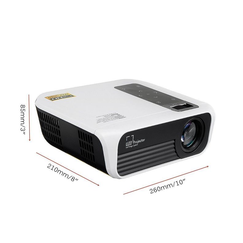 Proyector Led T8 Android WIFI Full HD 1080P 4500 Lux Miracast -5