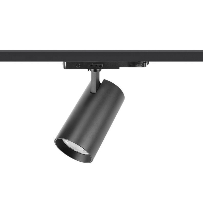 Foco Decorativo Riel 40º Trifásico "Track Light" 30W Negro-3