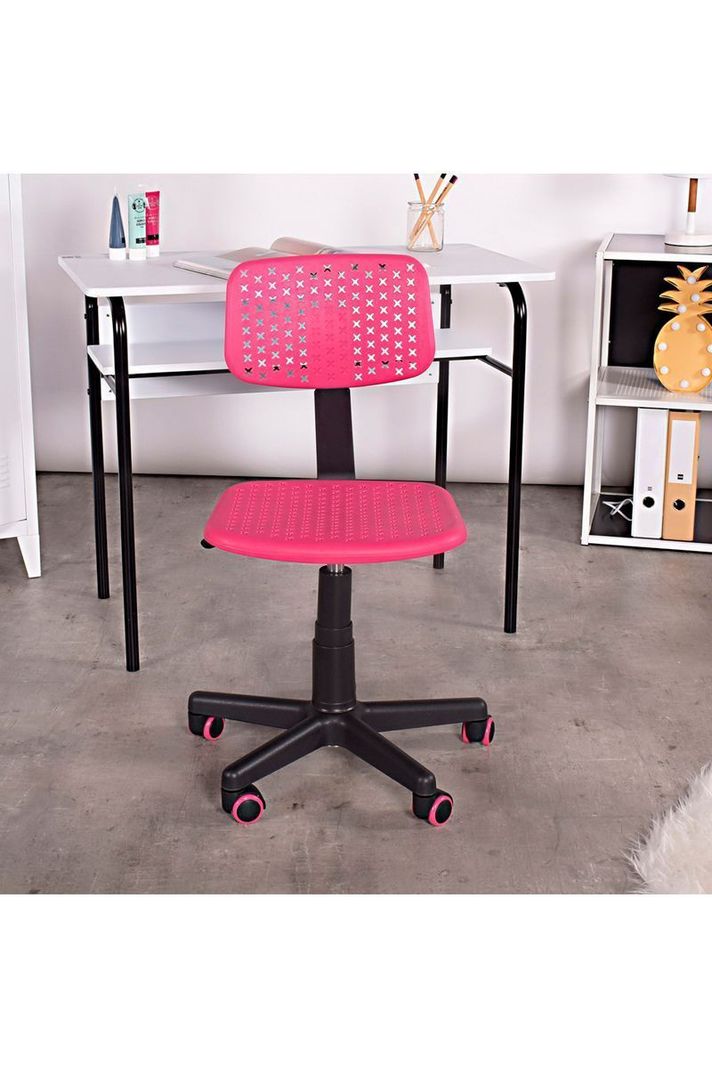 Silla de Oficina Colors Rosado-1
