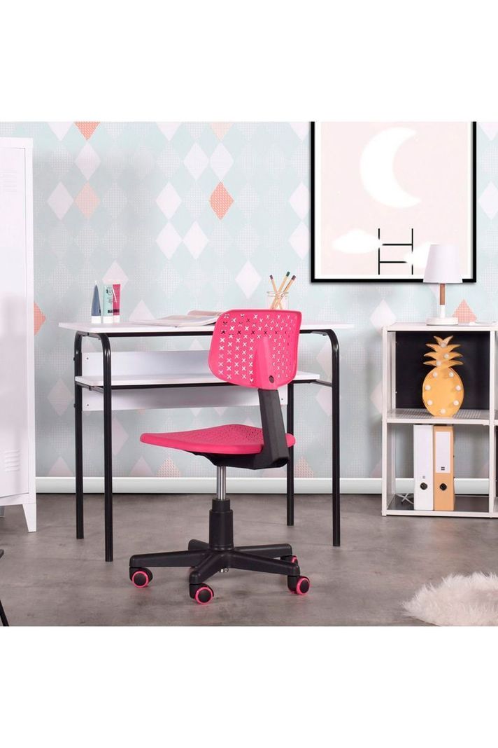 Silla de Oficina Colors Rosado-5