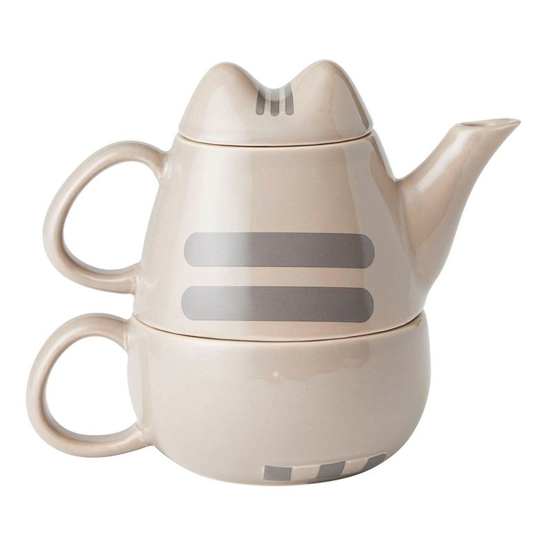 Tetera de Té + Taza Pusheen Cat-2