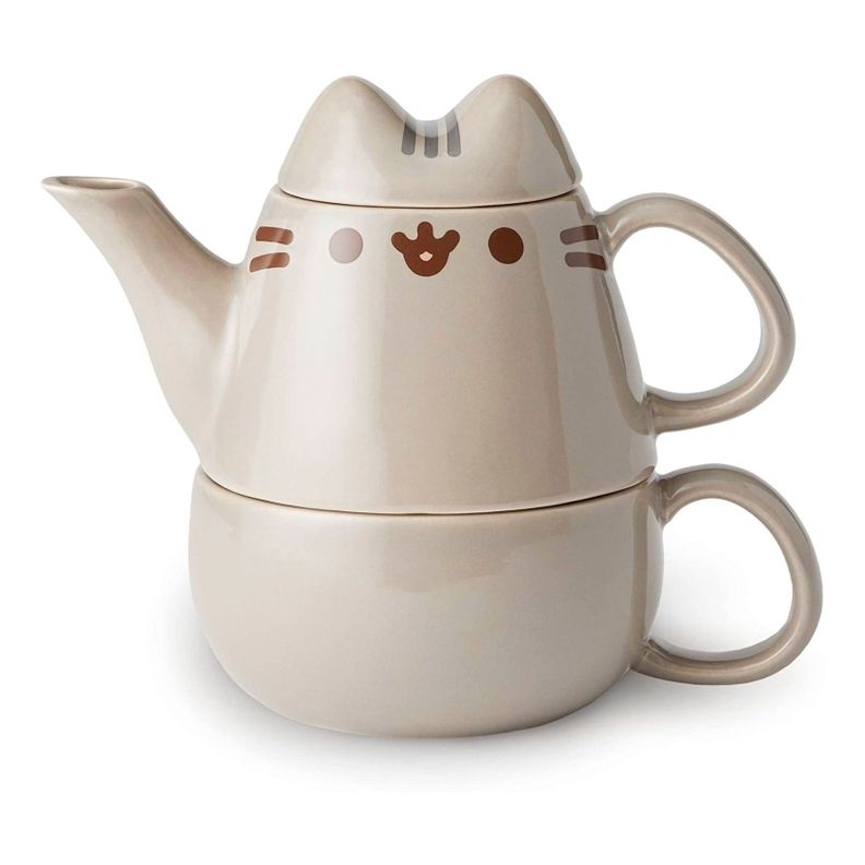 Tetera de Té + Taza Pusheen Cat-0