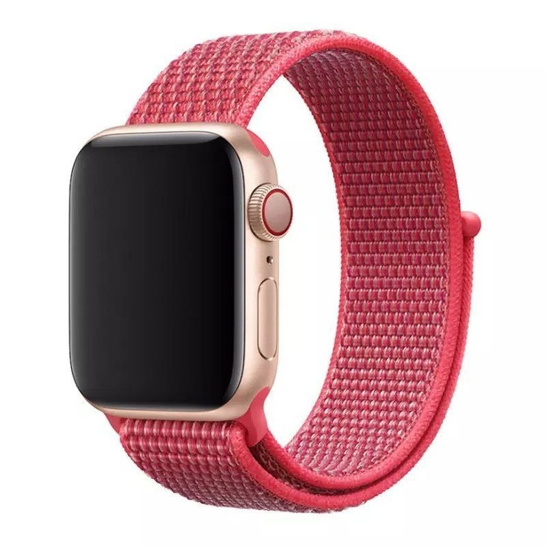 Correa para Apple Watch Nylon Velcro Todas Series-0