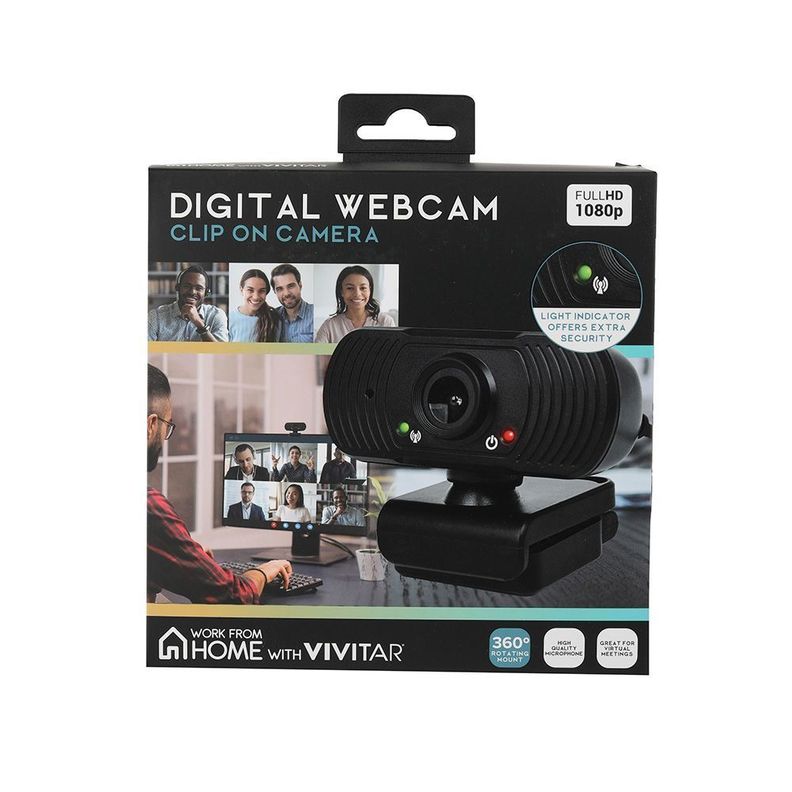 Cámara Web Digital con Clip FULL HD 1080P-2
