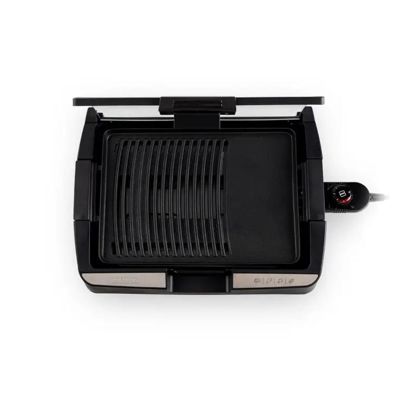 Parrilla Electrica Tapa De Vidrio 1800W 225°C TH-224 Thomas-2