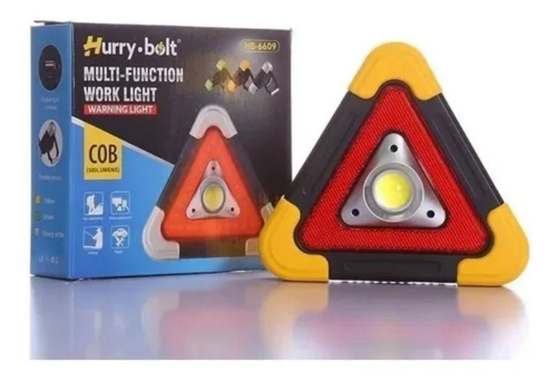 Triangulo De Emergencia Luz Led-1
