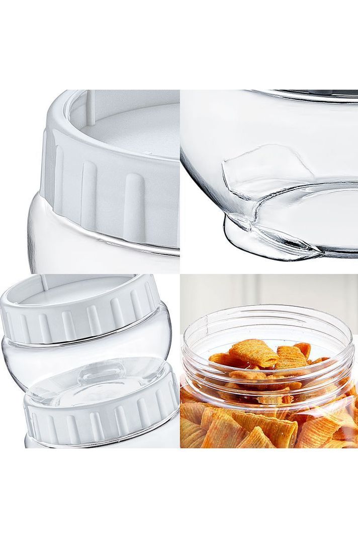 Frasco Alimentos 430 Ml Blanco-4