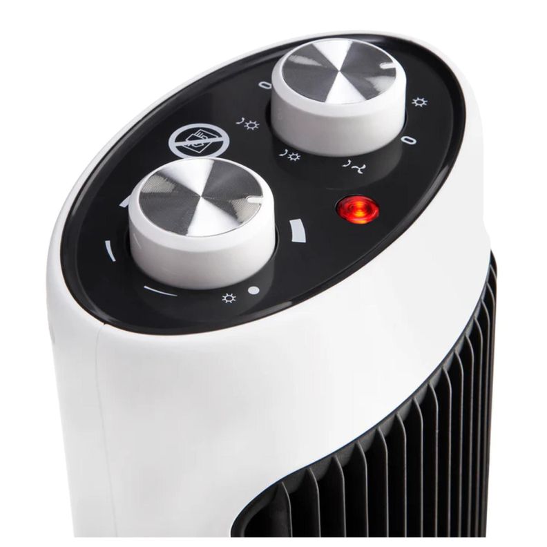 Calefactor Electrico 2000W 2N Luz LED Blanco KPTC-16 PTC Kendal-3