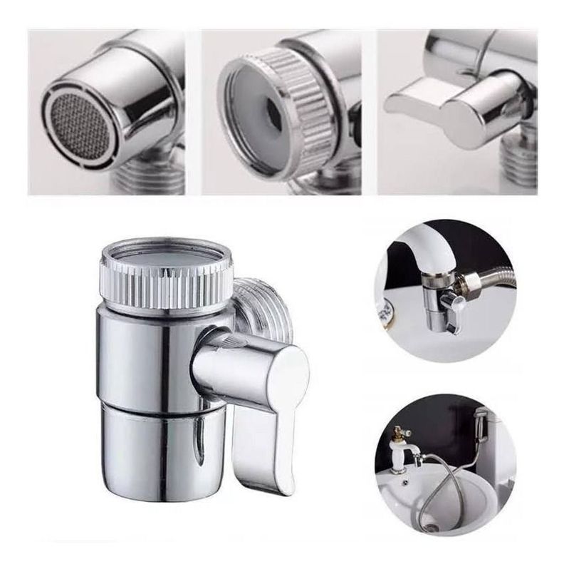 Llave Extensión Flexible Lavaplatos Monomando Filtro Agua-7