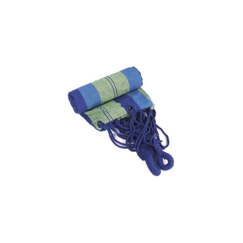 Hamaca Colgante Para Jardin 180x150 Cms 2 Plazas Azul-3