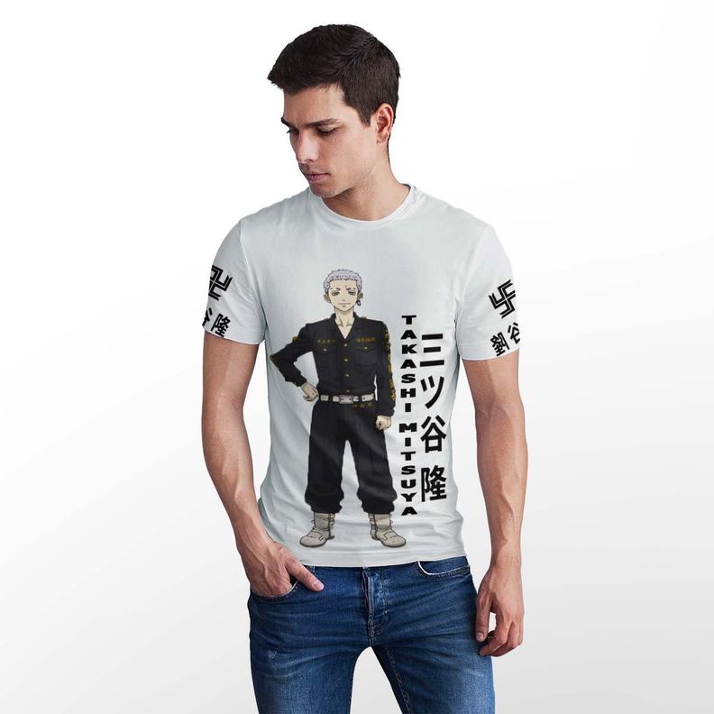 Polera Anime Tokyo Revengers - Takashi Mitsuya D3-2