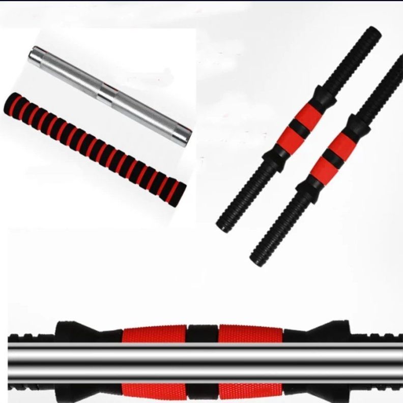 SET PAR MANCUERNAS CEMENTADA PVC + UNION + DISCOS 20 KG-7