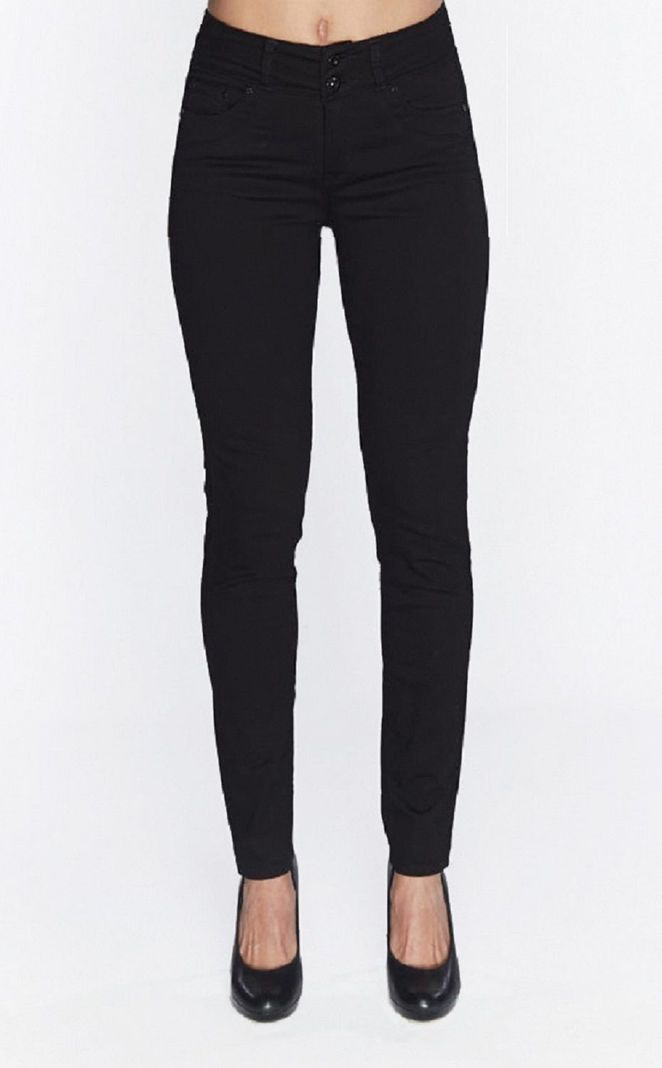 Pantalon gab tiro alto pitillo negro-0