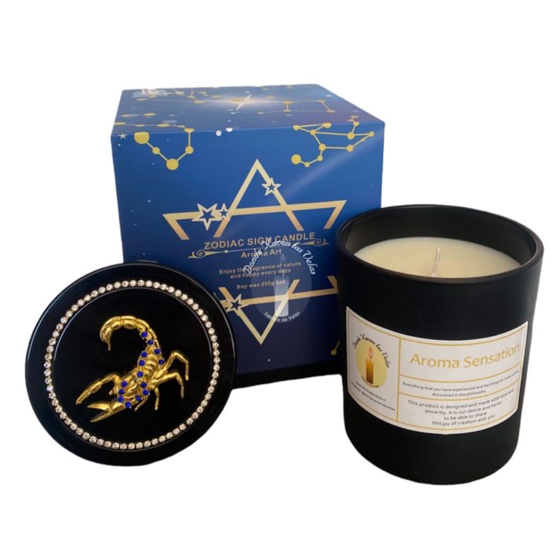 Vela Aromática Zodiaco, Escorpion-0
