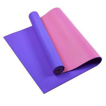 Pack Mat de Yoga 3u 6mm Doble color Rosa / Morado-0