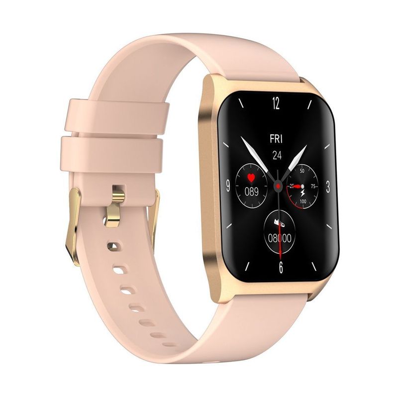 Reloj inteligente Smartwatch E17S rosado-1