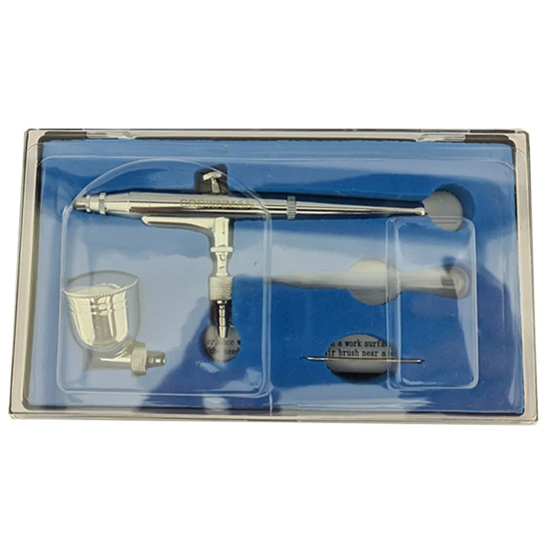 Pistola P/ Pintar Aerografo Calibre 0.3mm Crownman-2