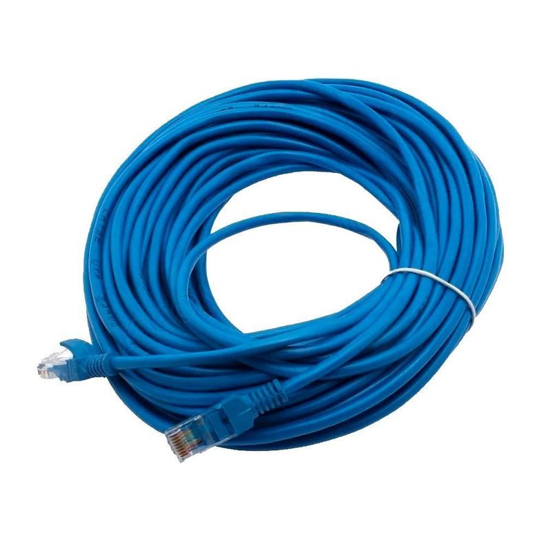 Cable De Red Categoria 5 Armado De Fabrica 50M-0