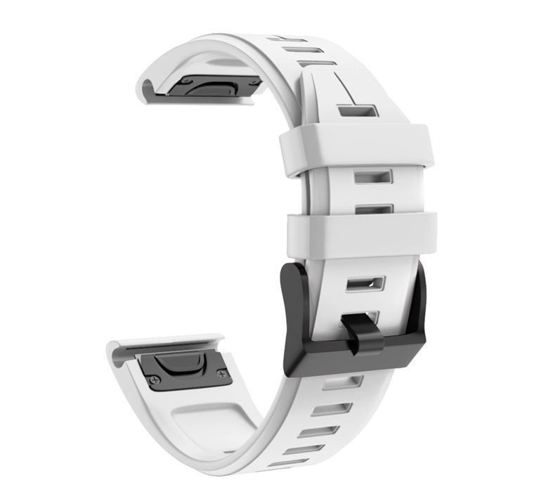 Correa Compatible Garmin Fenix 6s Pro 5s Plus 20MM Blanco-0